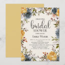 Search for blue and yellow bridal shower invitations Cute