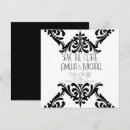 Search for scroll save the dates Black and white