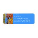 Search for red and yellow return address labels Nature