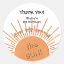 Search for first birthday boy stickers Sunshine