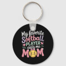 Search for softball sayings key rings Cute