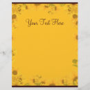 Search for sunflower stationery paper Letter