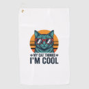 Search for cool golf towels Kitten