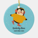 Search for skateing christmas tree decorations Penguin