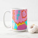 Search for funky colorful mugs Abstract