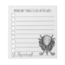 Search for golf notepads Clubs