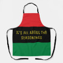 Search for african american aprons Red