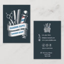 Search for clipper business cards Comb scissor hair pole