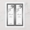 Search for white sweet 16 invitations Silver