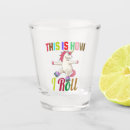 Search for unicorn shot glasses Cute