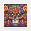 Search for sugar skull napkins Fiesta