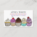 Search for cupcake business cards Whimsical