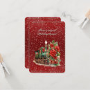 Search for red train christmas cards Green