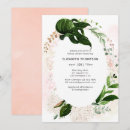 Search for blush and gold bridal shower invitations Geometric