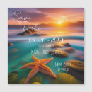 Search for starfish save the dates Turquoise