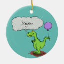 Search for green dinosaur christmas tree decorations Animal
