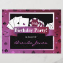 Search for casino surprise party invitations Dice