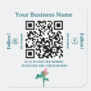 Search for social media marketing stickers Qr code