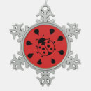 Search for ladybug christmas tree decorations Beetle