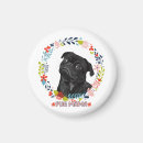 Search for black pug magnets Dog