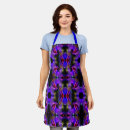 Search for colourful swirls aprons Blue