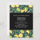 Search for lemon and lime invitations Yellow