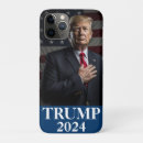 Search for trump for president iphone cases Political
