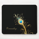 Search for peacock feather mousepads Glamourous