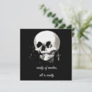 Search for skull art invitations Death