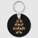 Search for beagle christmas key rings Dabbing santa claus