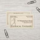 Search for physical therapy business cards Therapist