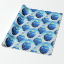 Search for traditional christmas wrapping paper Blue