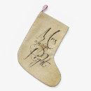 Search for burlap christmas stockings Vintage