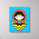 Search for wonder woman canvas prints Ww logo