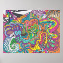 Search for colourful skull posters Psychedelic