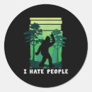 Search for hate people stickers Middle finger