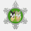 Search for six christmas tree decorations Bird