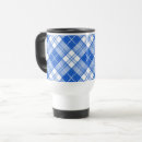Search for dark blue travel mugs Plaid
