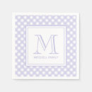 Search for gingham napkins Buffalo check