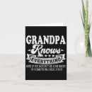 Search for knows everything cards Dads