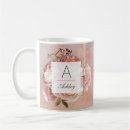 Search for elegant floral monogram mugs Flowers
