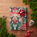 Search for folk art christmas wrapping paper Nordic