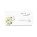 Search for beige return address labels Watercolor