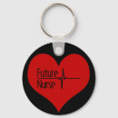 Search for ekg key rings Red