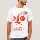 Search for tomato ketchup tshirts Red