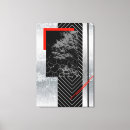 Search for black red grey art Geometric