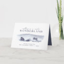 Search for winter wonderland seasonal invitations Blue