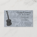 Search for performer business cards Music lessons