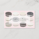 Search for macaron business cards Pink