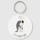 Search for penguins rounded key rings For him